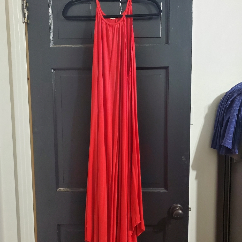 Olivia Rae red maxi dress.